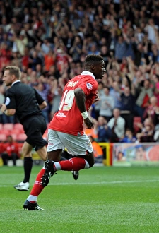 Bristol City V MK Dons Prints: Agard's Thrilling Goal: Bristol City vs. MK Dons (Sky Bet League One, September 2014)