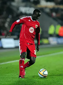 Hull City V Bristol City Prints: Albert Adomah in Action: Championship Showdown between Hull City and Bristol City (18/12/2010)