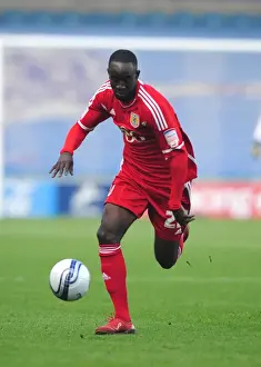 Millwall V Bristol City Prints: Albert Adomah of Bristol City in Championship Clash against Millwall at Selhurst Park (November 2011)