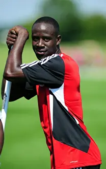 Albert Adomah's Unwavering Focus: Pre-season Training with Bristol City
