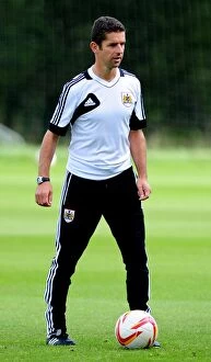 Images Dated 27th September 2012: Alex Russell: Bristol City Under-21s Coach at Training, September 2012