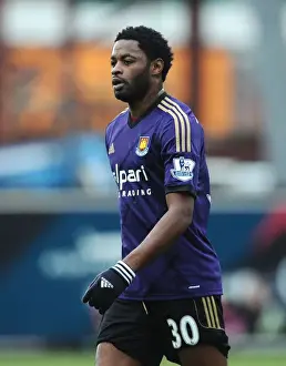 Bristol City V West Ham Prints: Alexandre Song in Action: FA Cup Fourth Round - Bristol City vs West Ham United at Ashton Gate