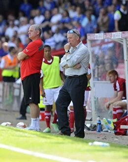 Images Dated 13th July 2013: Ally McCoist and Glasgow Rangers Take on Bristol City in Pre-Season Friendly at Ashton Gate Stadium