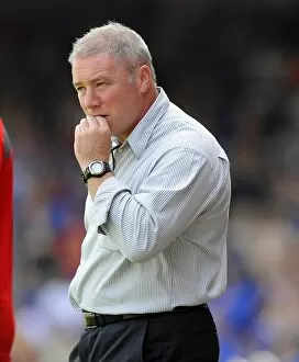 Images Dated 13th July 2013: Ally McCoist Leads Glasgow Rangers Against Bristol City at Ashton Gate Stadium