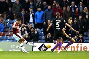Burnley V Bristol City Prints: Andre Gray Scores First: Burnley Leads Bristol City 1-0 at Turf Moor (December 28, 2015)