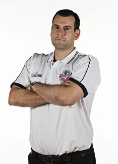 Photo Call Prints: Andreas Kapoulas Coaches Bristol Academy Flyers Basketball Team