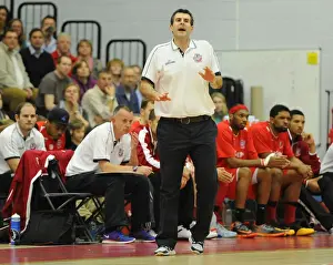 Bristol Flyers V Surrey United Prints: Andreas Kapoulas Leads Bristol Flyers to Basketball Victory over Surrey United