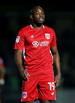 Images Dated 9th August 2016: Arnold Garita Leads Bristol City in EFL Cup Clash against Wycombe Wanderers