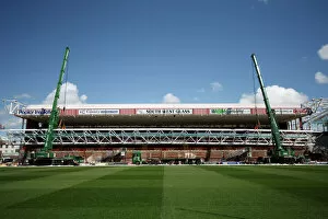 Images Dated 2015 April: Ashton Gate Dolman Stand Roof Extension 290415