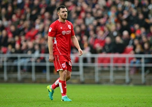 Bristol City V Fleetwood Town Prints: Bailey Wright in Action: Bristol City vs. Fleetwood Town - FA Cup Third Round, Ashton Gate