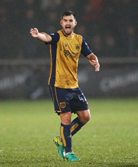 Fleetwood Town V Bristol City Prints: Bailey Wright in Action: Bristol City vs