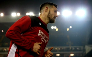 Leeds United V Bristol City Prints: Bailey Wright of Bristol City in Action Against Leeds United, Sky Bet Championship, 2017