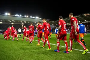 Bristol City V Sheffield Wednesday Prints: Bailey Wright Leads Bristol City in Sky Bet Championship Clash Against Sheffield Wednesday at Ashton Gate Stadium