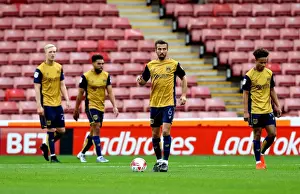Barnsley V Bristol City Prints: Barnsley Strikes Back: Disappointed Bristol City Players