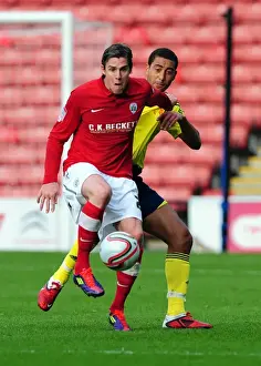 Barnsley V Bristol City Prints: Barnsley vs. Bristol City Championship Clash: Nyatanga vs