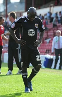 Images Dated 9th April 2011: Barnsley vs. Bristol City: Jamal Campbell-Ryce in Action (Championship Football Match, 09/04/2011)
