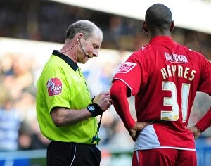 Images Dated 26th December 2009: The Battle on the Field: QPR vs. Bristol City - Season 09-10