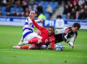 QPR v Bristol City Collection: Battle of the West Country: QPR vs. Bristol City - Season 09-10: A Football Rivalry