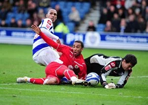 QPR v Bristol City Collection: Battle of the West Country: QPR vs. Bristol City - Season 09-10: A Football Rivalry