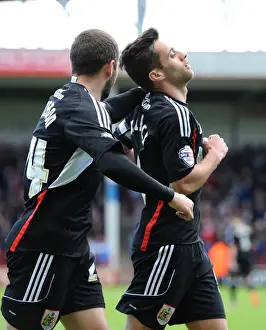 Battling and Celebrating: Sam Baldock and Martin Paterson's Victory Moment