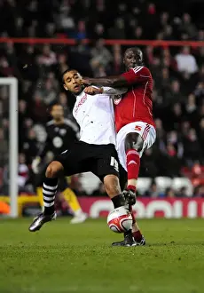 Framed Print : Battling for Championship Supremacy: Stewart vs Moore (2011) - A Football Rivalry at Ashton Gate Framed Print : Battling for Championship Supremacy: Stewart vs Moore (2011) - A Football Rivalry at Ashton Gate