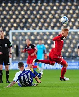 Pre Season Prints: Battling for Control: Ryan Taylor vs Michael Nelson - Pre-Season Clash