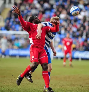 Reading V Bristol City Prints: Battling for Supremacy: Akinde vs