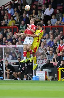 Battling for Supremacy: Bryan vs. Baldock in the Sky Bet League One Clash between Bristol City and MK Dons