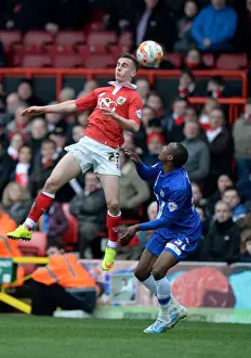 Gillingham Prints: Battling for Supremacy: Bryan vs. Hoyte in Intense Football Rivalry