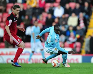Bristol City V Hull City Prints: Battling for Supremacy: Davies vs