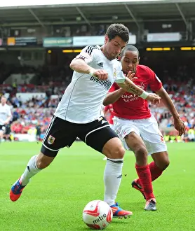 Battling for Supremacy: Foster vs. Blackstock in Nottingham Forest vs. Bristol City Championship Clash