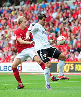 Nottingham Forest V Bristol City Prints: Battling for Supremacy: Foster vs