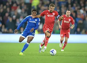 Battling for Supremacy: Gary O'Neil vs Kadeem Harris in Cardiff City vs Bristol City Championship Clash