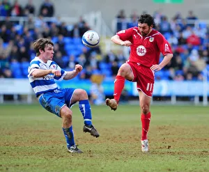 Reading V Bristol City Prints: Battling for Supremacy: Hartley vs