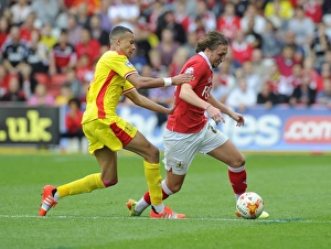 Battling for Supremacy: Luke Ayling vs. Dele Alli in Bristol City vs. MK Dons Football Clash