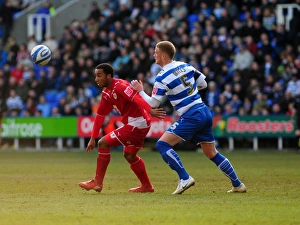 Reading V Bristol City Prints: Battling for Supremacy: Maynard vs