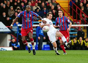 Crystal Palace V Bristol City Prints: Battling for Supremacy: Pitman vs