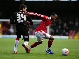 Bristol City V Sheffield Utd Prints: Battling for Supremacy: Rose vs