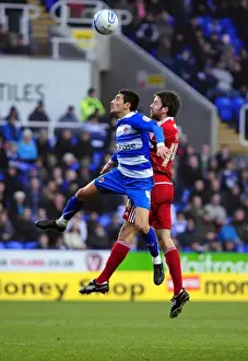 Framed Print : Battling for Supremacy: Skuse vs. Karacan in the Championship Clash (December 26, 2010) - Reading vs. Bristol City Framed Print : Battling for Supremacy: Skuse vs. Karacan in the Championship Clash (December 26, 2010) - Reading vs. Bristol City