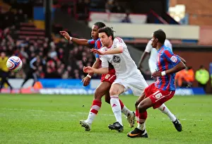 Crystal Palace V Bristol City Prints: Battling for Supremacy: Skuse vs
