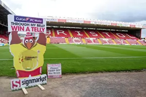Bristol City V Bradford City Prints: Through My Belly: Bristol City's Hard-Fought Victory over Bradford City (03.08.2013)