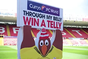 Bristol City V Bradford City Prints: Through My Belly: The Decisive Moment at Ashton Gate - Bristol City vs