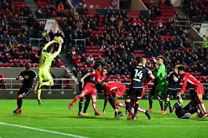 Bentley Saves: Ivan Lucic's Corner Thwarted by Brentford Goalkeeper
