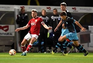 Images Dated 12th October 2015: Billy Murphy in Action: Bristol City U21 vs Sheffield Wednesday U21 at Ashton Gate Stadium