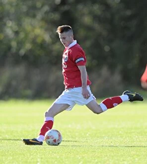 Bristol City u21 v Crewe u21 Collection: Billy Murphy in Action: Young Bristol City Star at Training