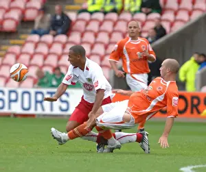 Blackpool V Bristol City Prints: Blackpool vs. Bristol City: A Football Rivalry - Season 08-09
