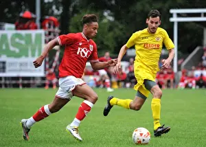 Bobby Reid in Action: Bristol City vs Brislington FC Pre-Season Friendly, 2015
