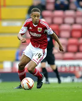 Bobby Reid in Action: Bristol City vs Colchester United, Sky Bet League One (September 2013)