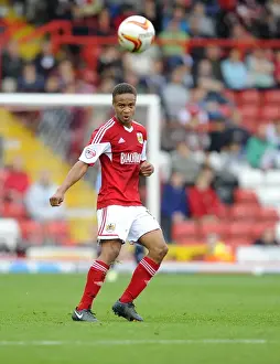 Bristol City V Colchester United Prints: Bobby Reid in Action: Bristol City vs Colchester United