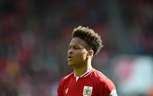 Bristol City V Huddersfield Town Prints: Bobby Reid in Action: Bristol City vs Huddersfield Town, Sky Bet Championship, 2016